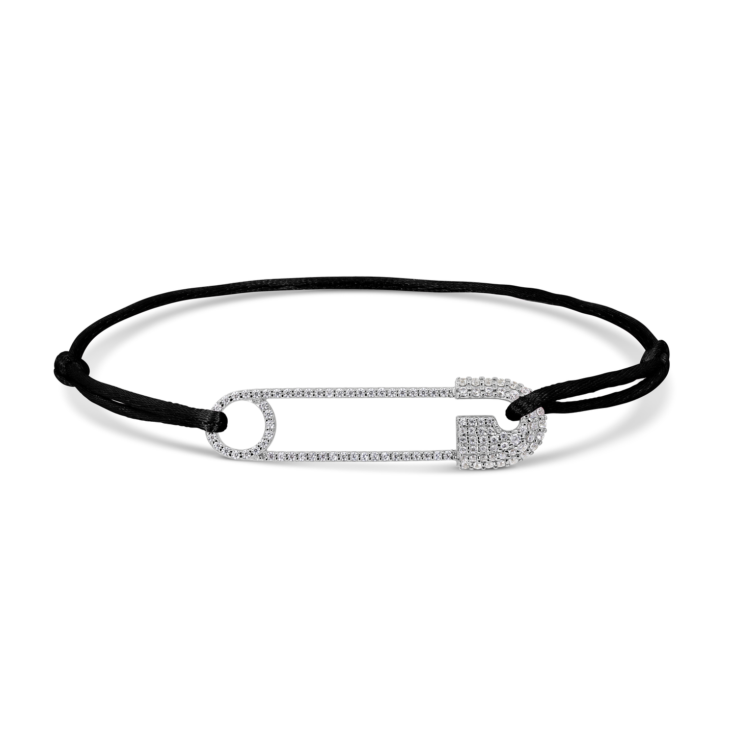 Pin Cord Diamond Bracelet