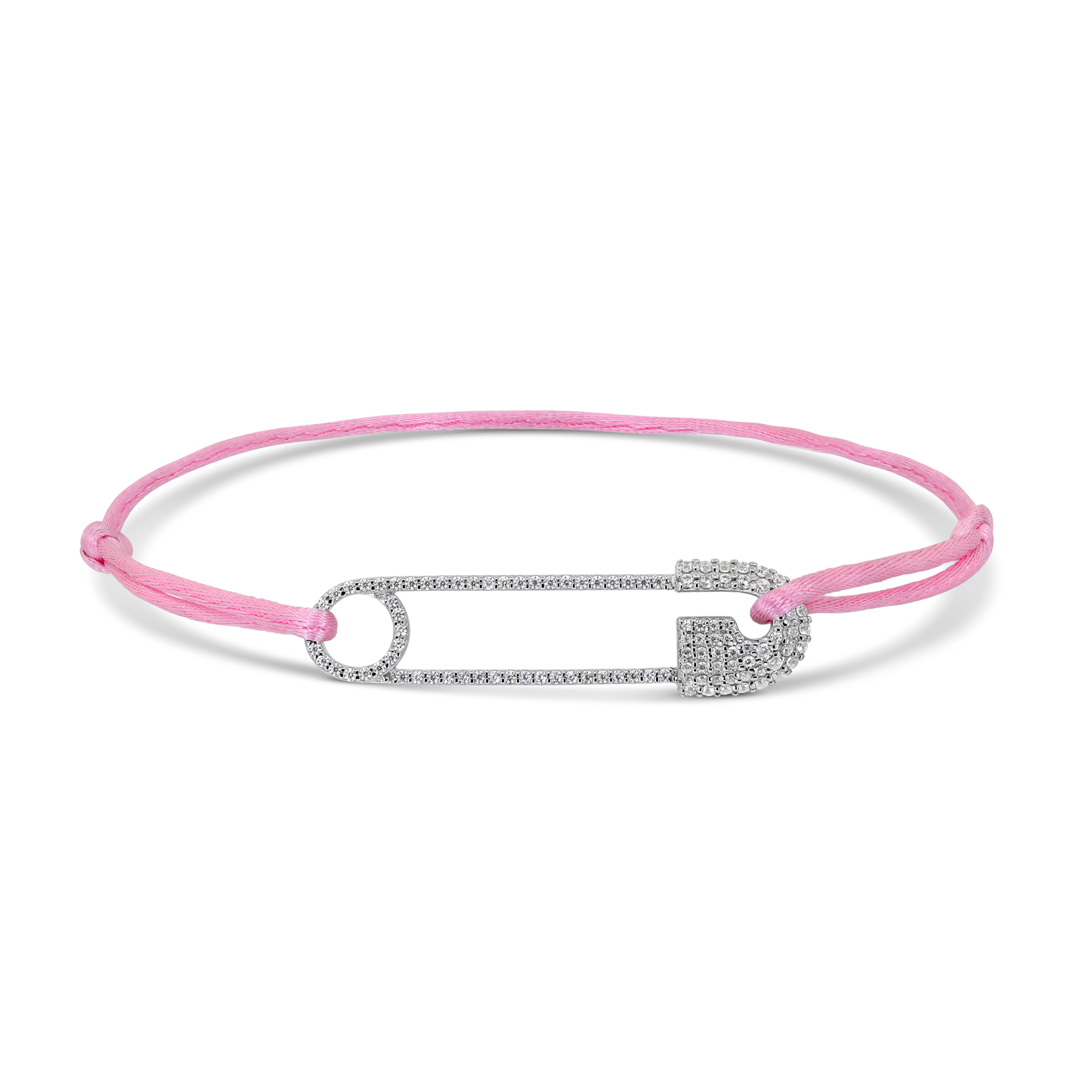 Pin Cord Diamond Bracelet