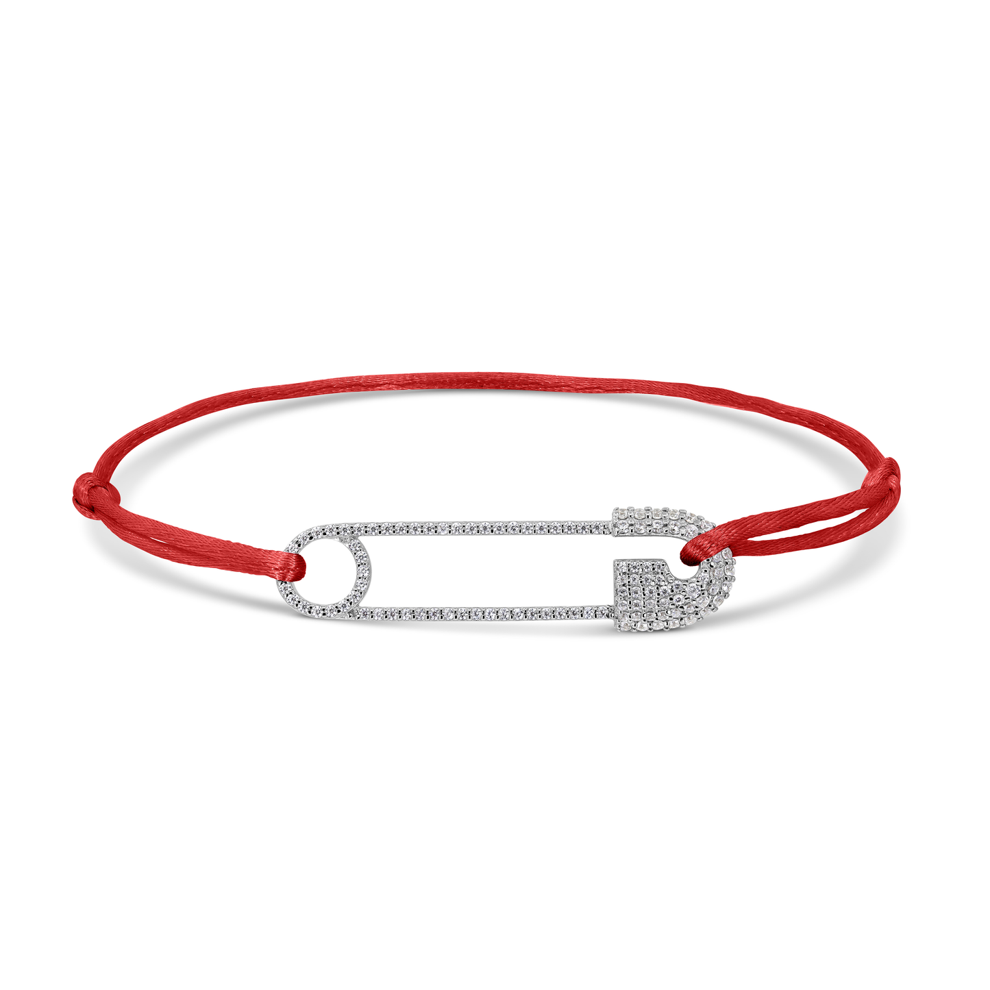 Pin Cord Diamond Bracelet